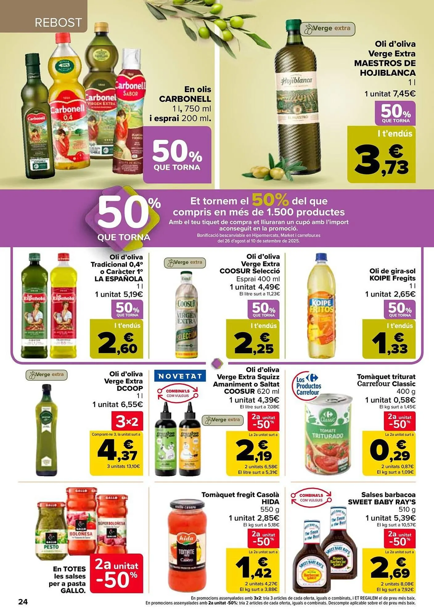 Catálogo de Folleto Carrefour 8 de agosto al 25 de agosto 2025 - Página 24