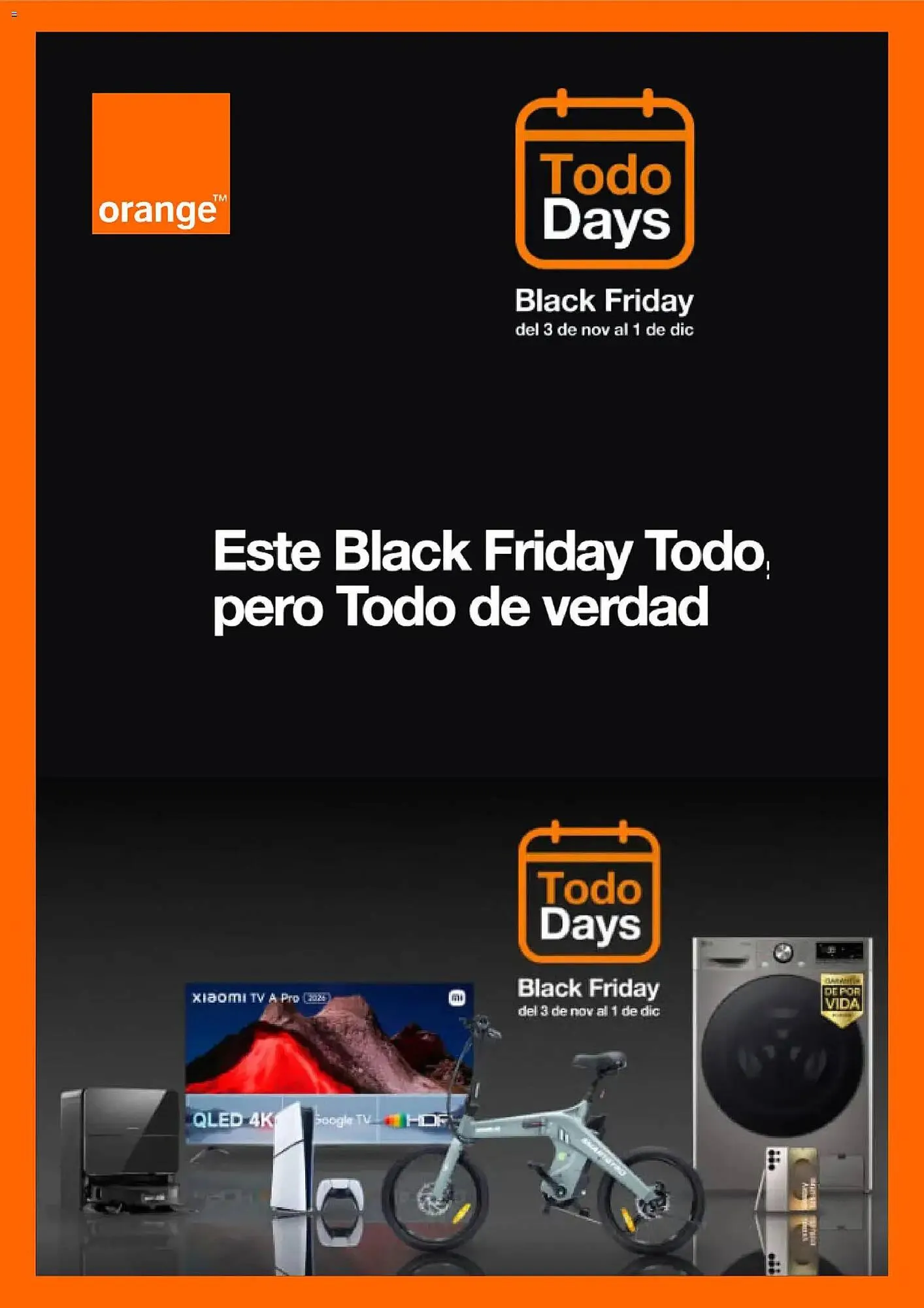Catálogo de Catálogo Orange 3 de noviembre al 1 de diciembre 2025 - Página 1