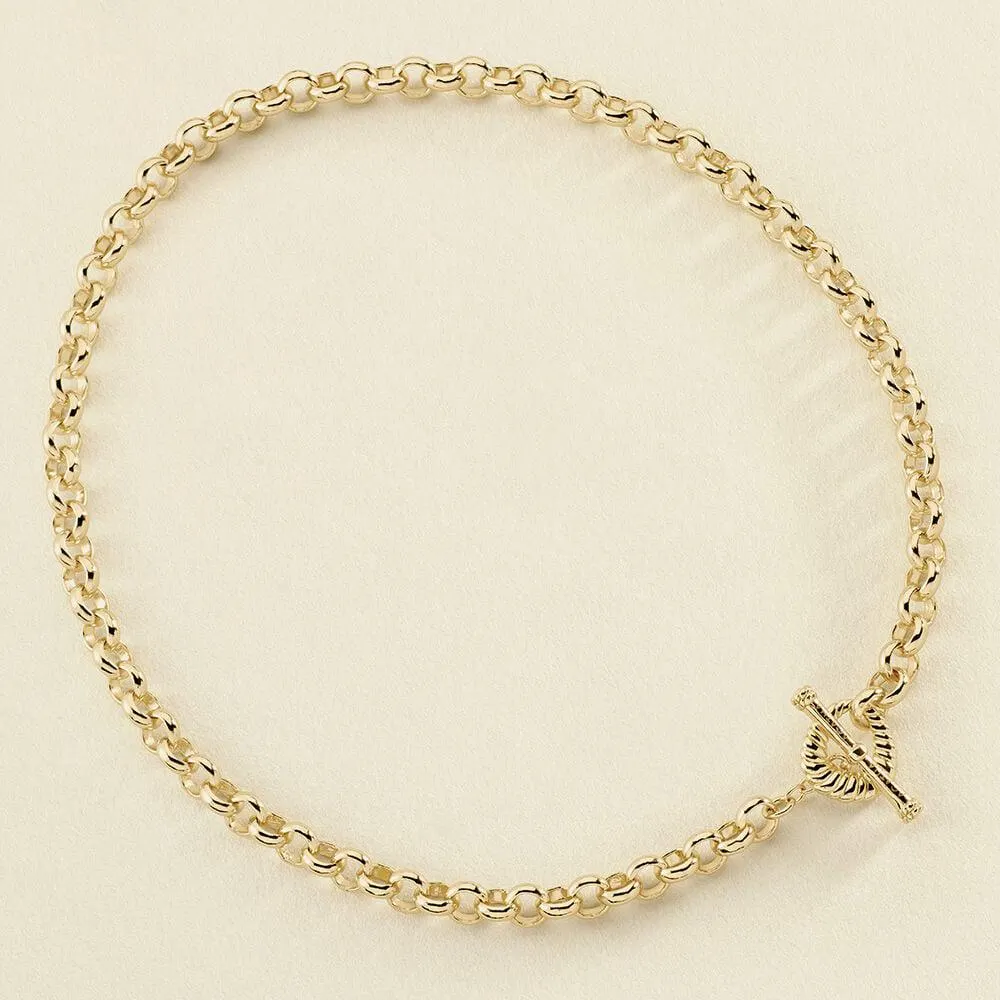 Collar midi TWIGGY - Dorado