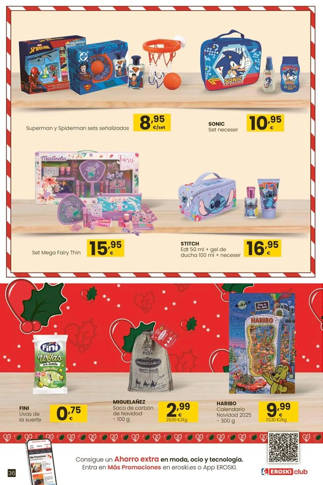 Catálogo de Folleto Eroski 6 de noviembre al 6 de enero 2026 - Página 36