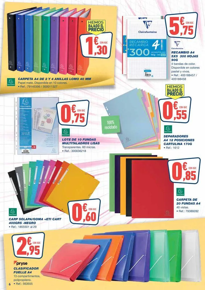 Catálogo de Volvemos al cole ¡A precios de locos! 22 de agosto al 12 de septiembre 2024 - Página 6