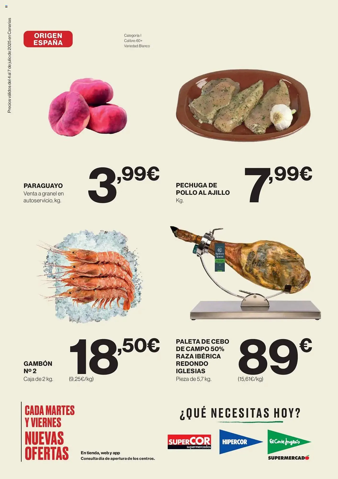 Catálogo de Folleto Supercor 4 de julio al 7 de julio 2025 - Página 2