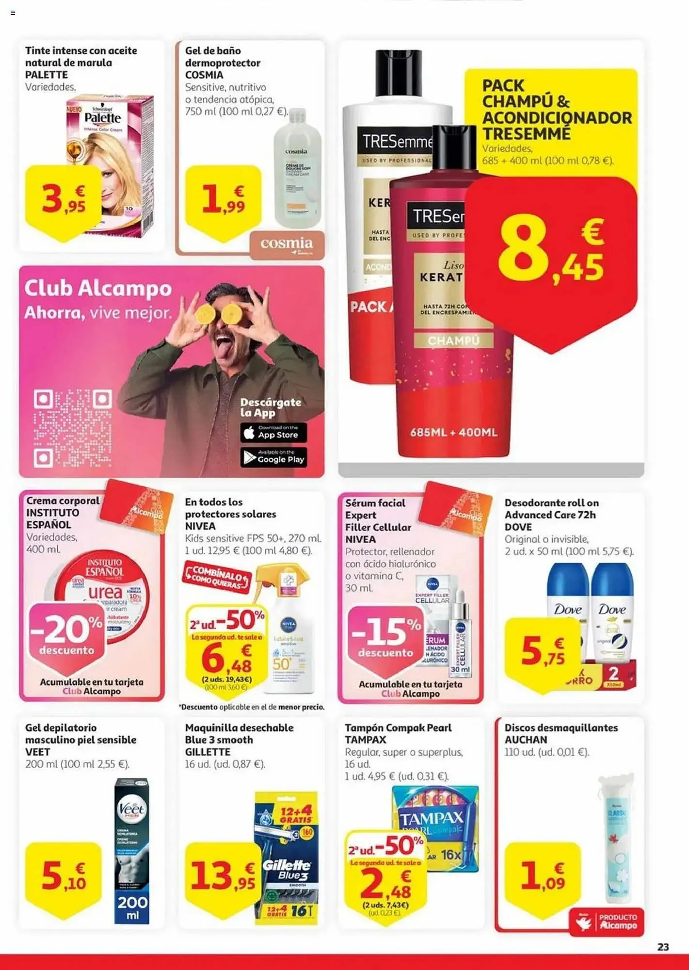 Catálogo de Folleto Alcampo 15 de julio al 29 de julio 2025 - Página 23