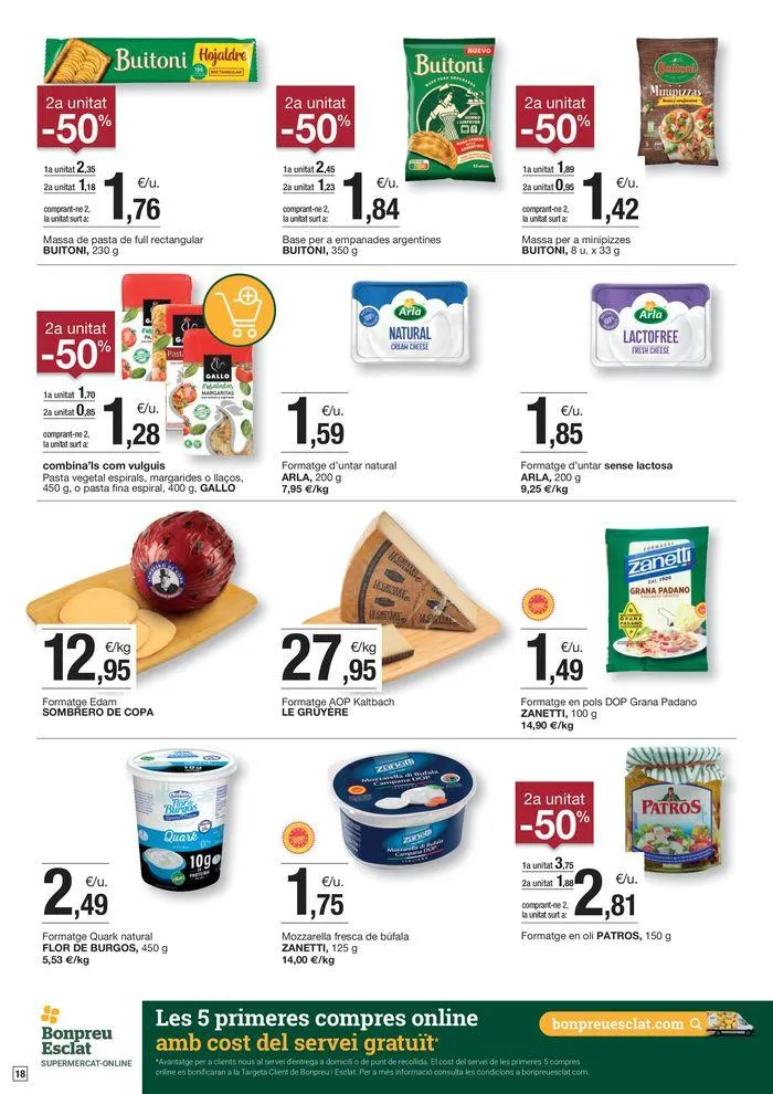 Catálogo de Fullet d'ofertes quinzenals  2 de septiembre al 9 de septiembre 2024 - Página 18