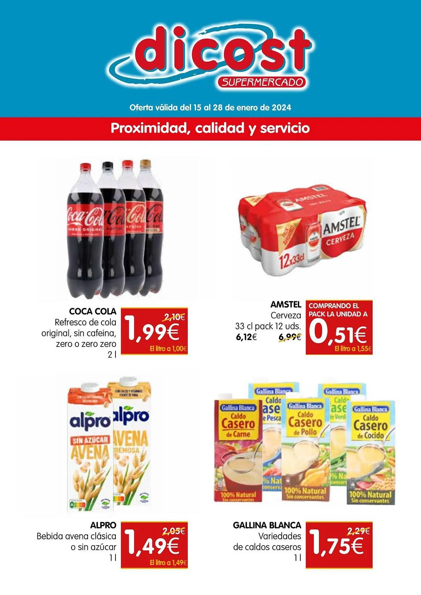 Catálogo de Folleto Dicost 16 de enero al 28 de enero 2024 - Página