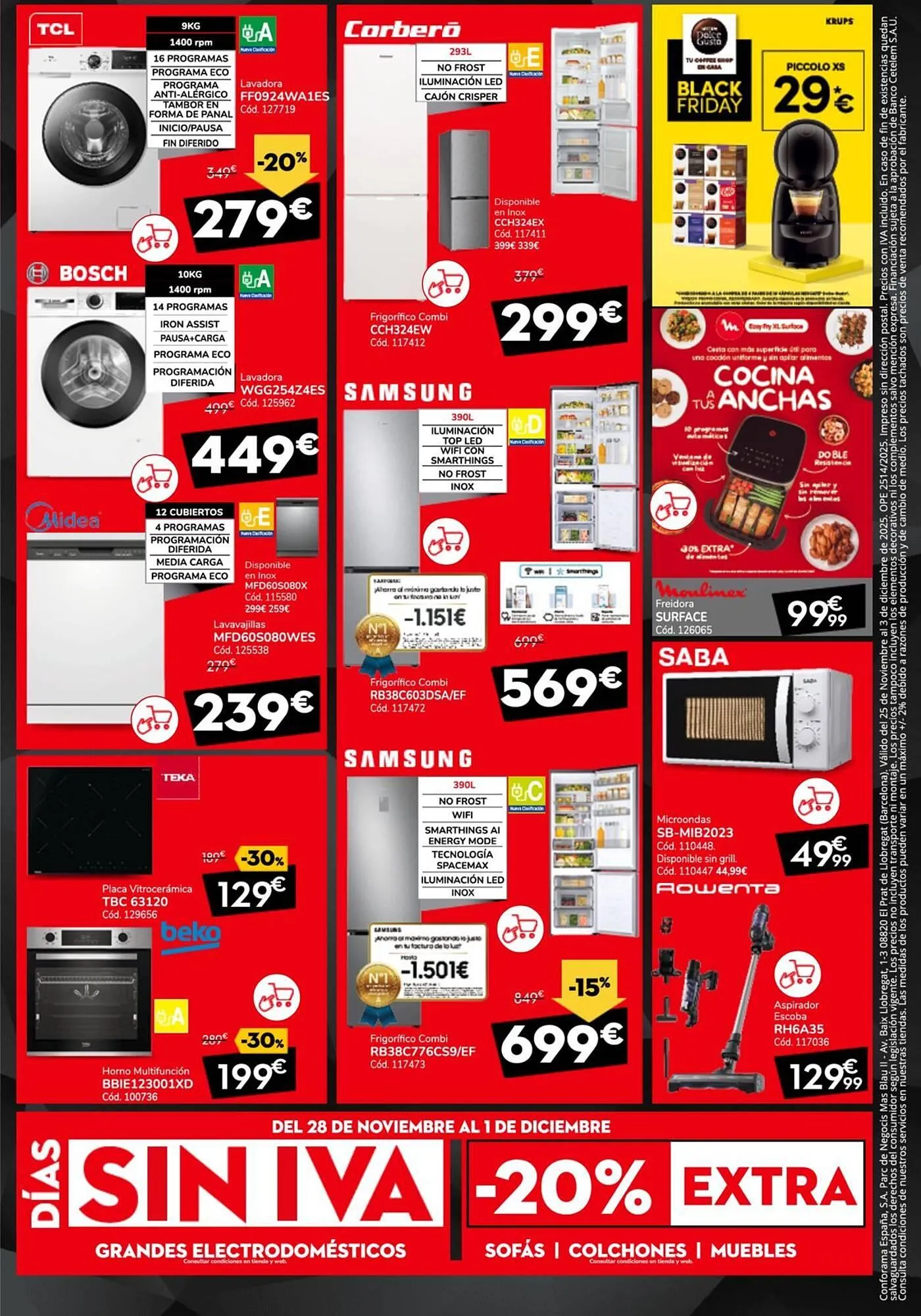 Catálogo de Catálogo Conforama 26 de noviembre al 3 de diciembre 2025 - Página 4