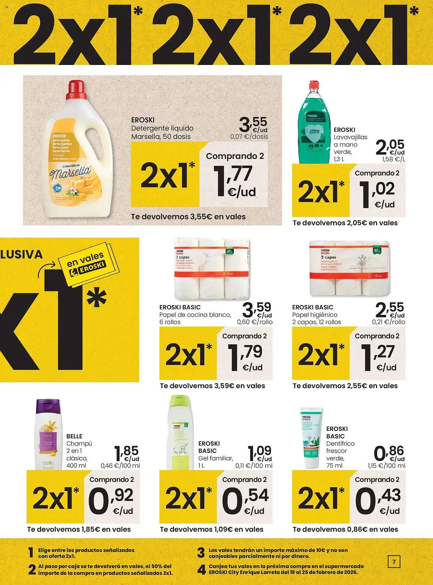Catálogo de Folleto Eroski 12 de febrero al 18 de febrero 2026 - Página 7