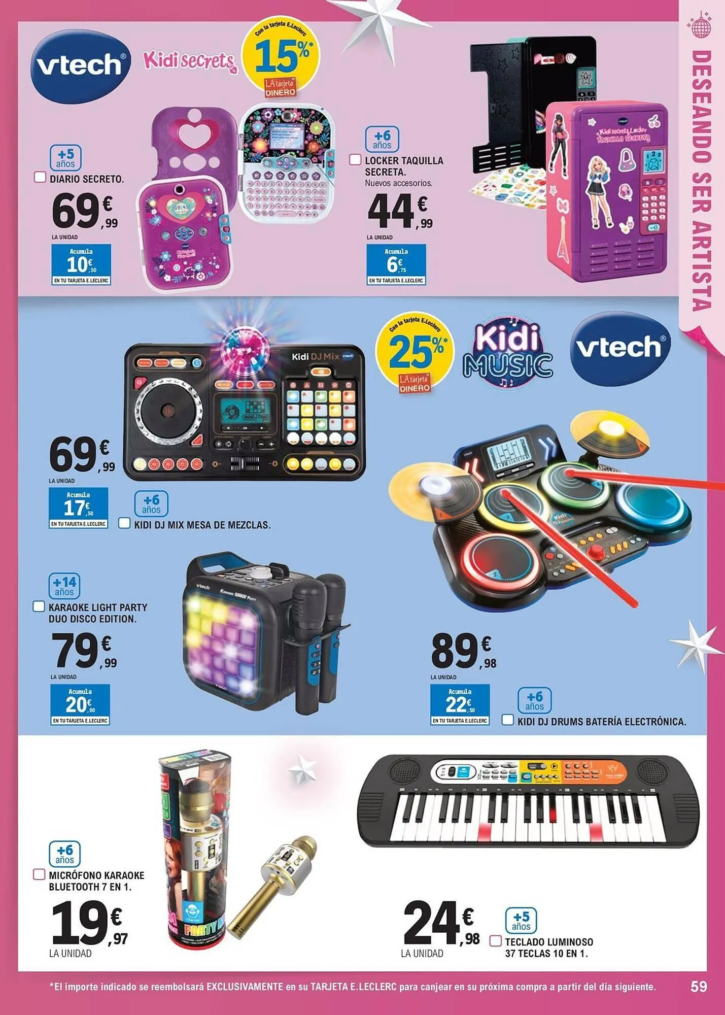 Catálogo de Catálogo E.Leclerc 4 de noviembre al 24 de diciembre 2025 - Página 59