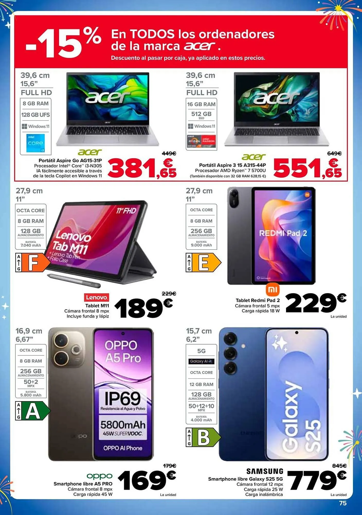 Catálogo de Folleto Carrefour 25 de septiembre al 13 de octubre 2025 - Página 75