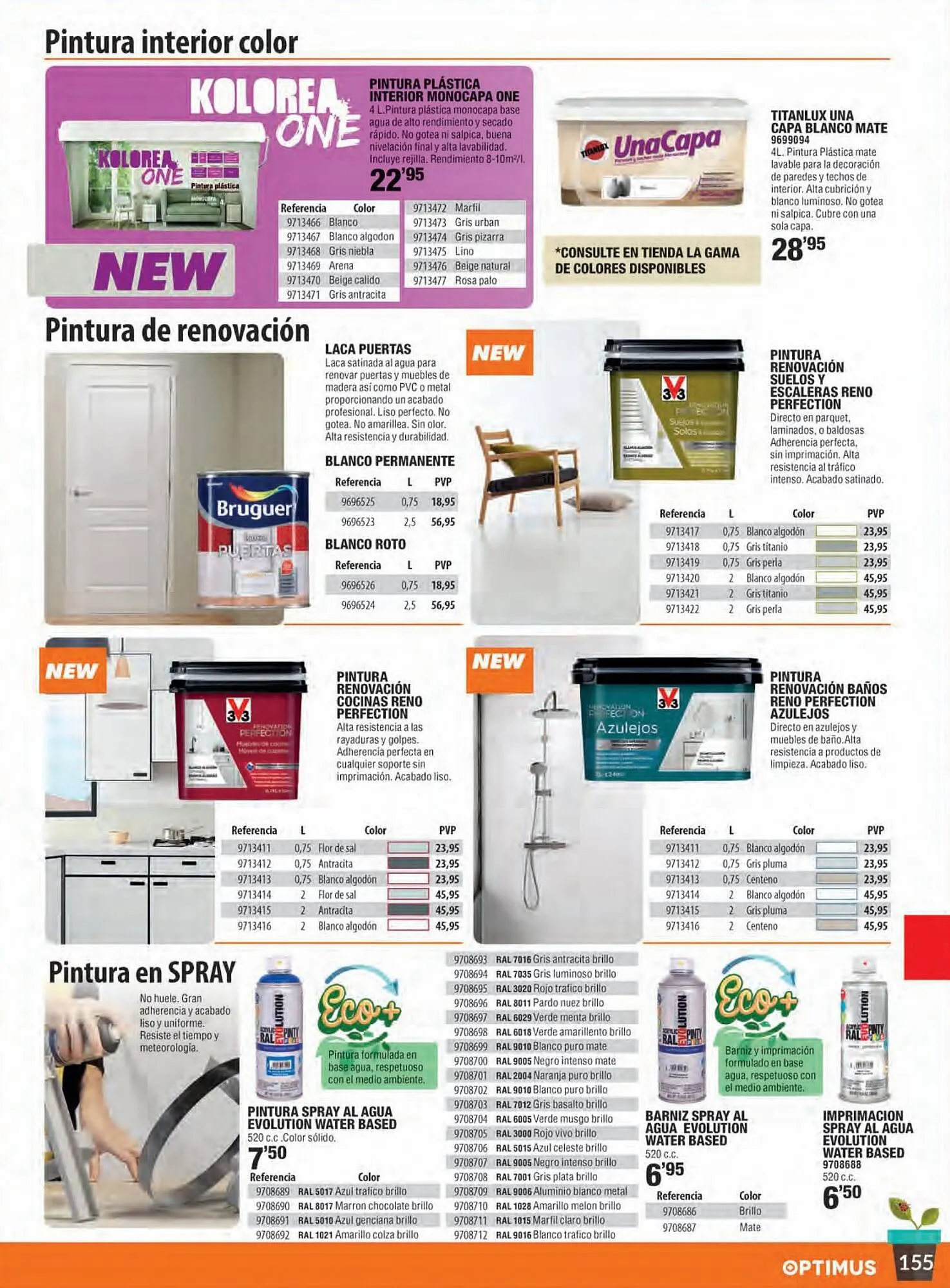 Catálogo de Folleto Optimus 27 de marzo al 31 de agosto 2023 - Página 155