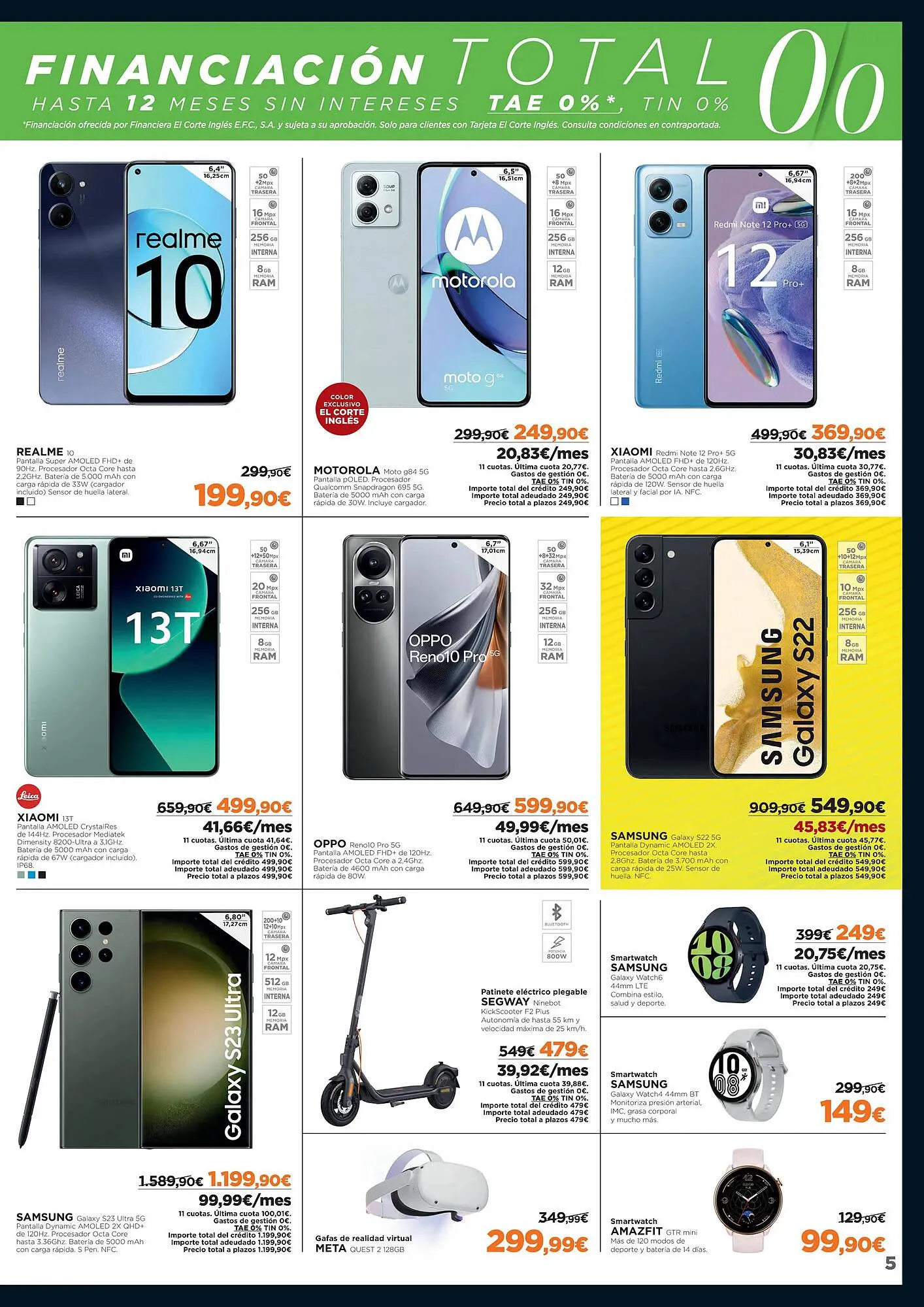 Catálogo de Folleto El Corte Inglés 13 de noviembre al 4 de diciembre 2023 - Página 5