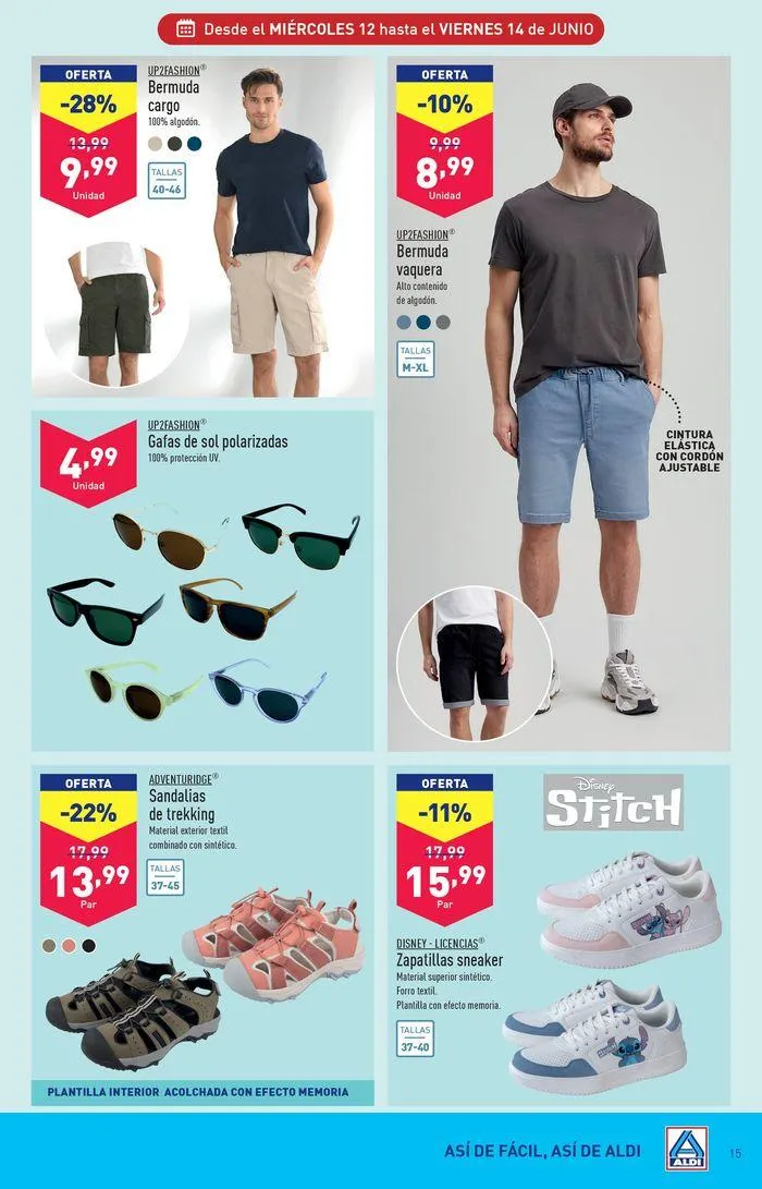 Catálogo de ¡Así de fácil, así de Aldi! 12 de junio al 18 de junio 2024 - Página 15