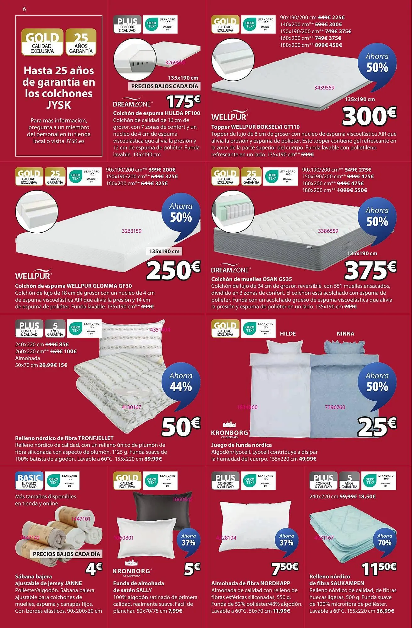 Catálogo de Folleto JYSK 17 de julio al 27 de agosto 2025 - Página 6