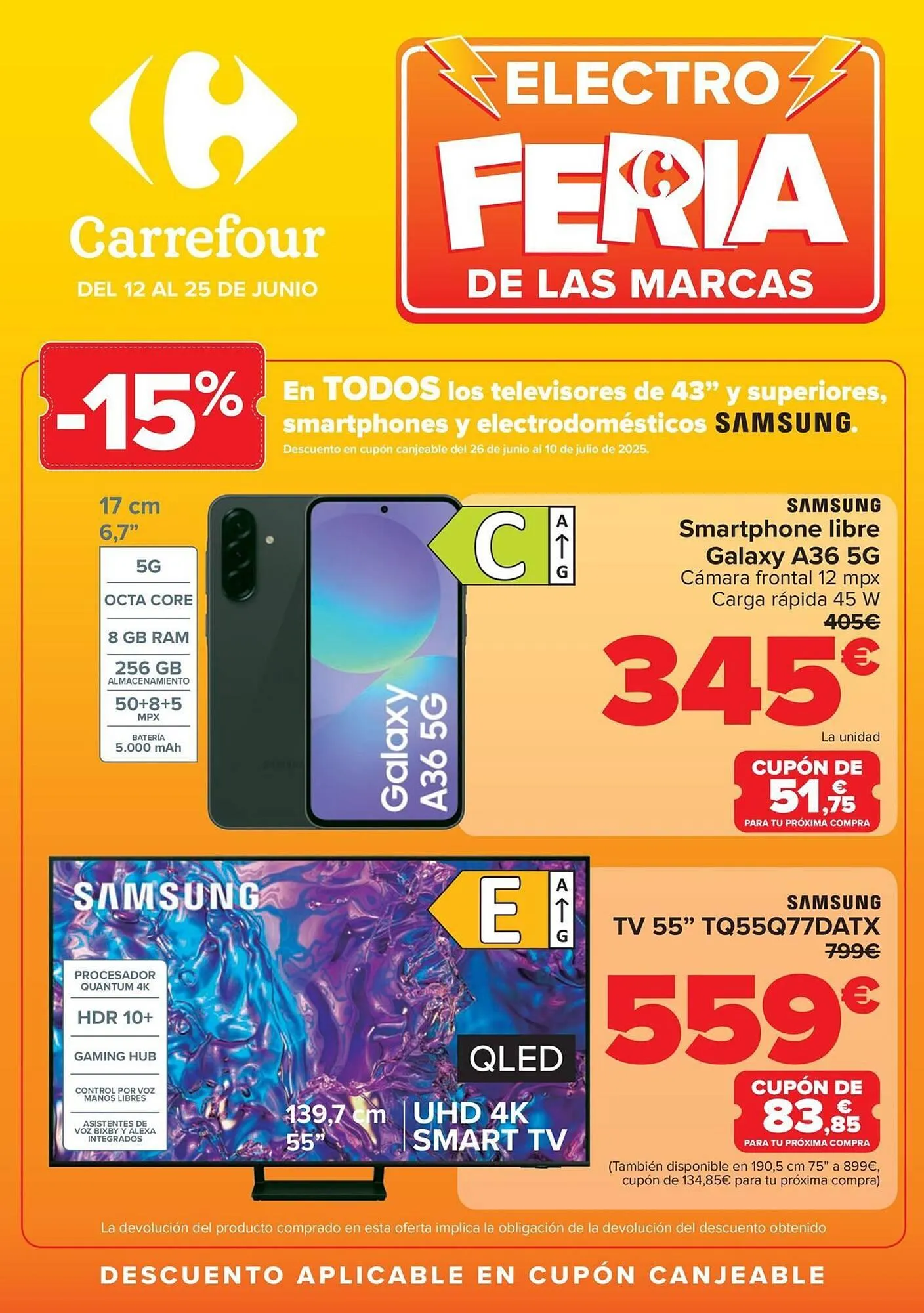 Catálogo de Folleto Carrefour 12 de junio al 25 de junio 2025 - Página 1