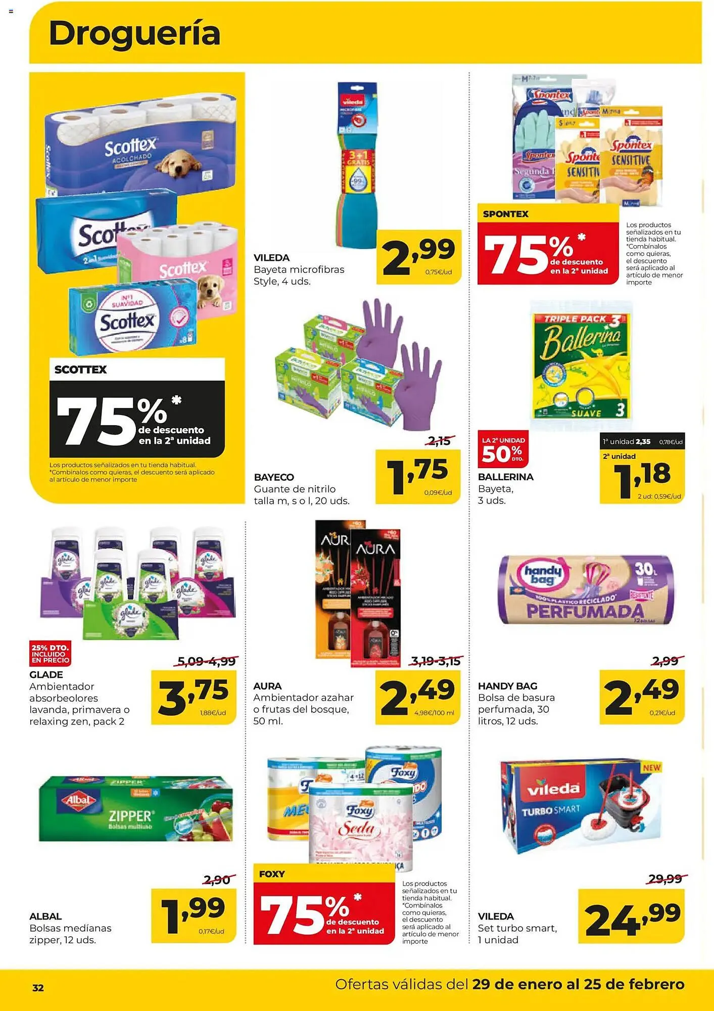 Catálogo de Folleto Alimerka 29 de enero al 25 de febrero 2026 - Página 32