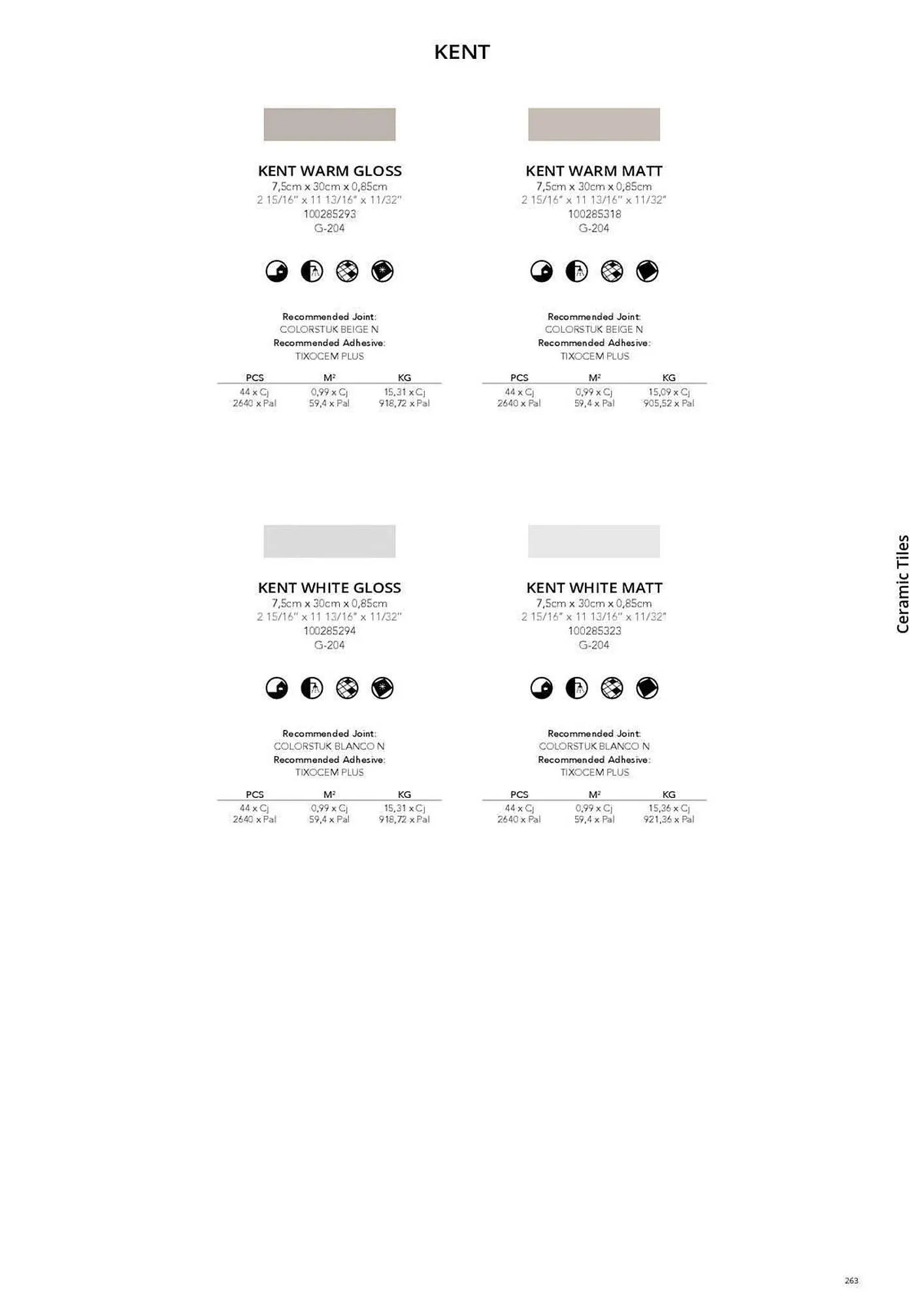 Catálogo de Folleto Porcelanosa 31 de marzo al 8 de febrero 2024 - Página 270