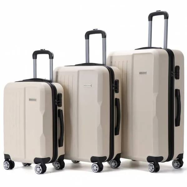 VERTICAL STUDIO "Visby" 20" 24" 28" Maleta Set de 3 beige