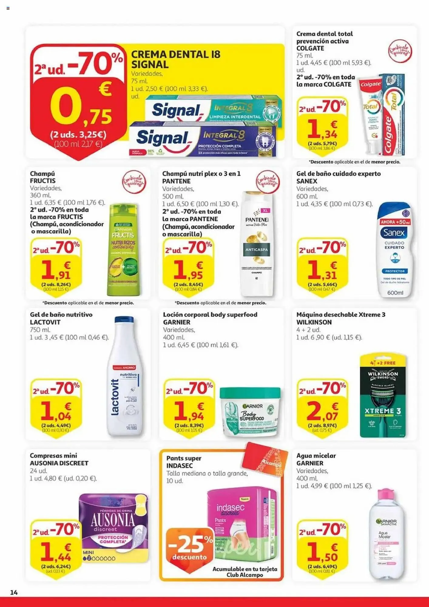 Catálogo de Folleto Alcampo 27 de marzo al 7 de abril 2025 - Página 14
