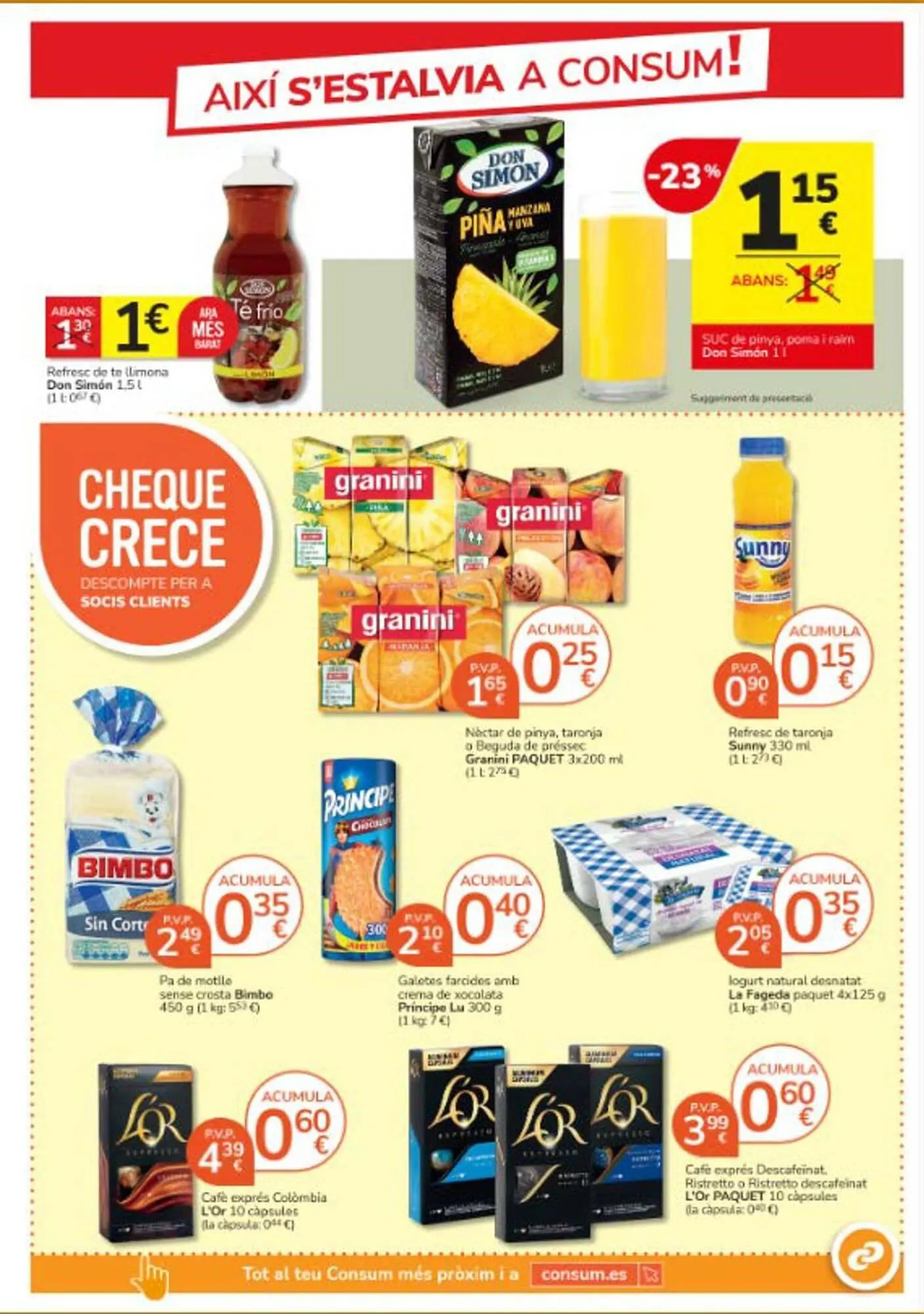 Catálogo de Folleto Consum 9 de febrero al 21 de febrero 2024 - Página 7