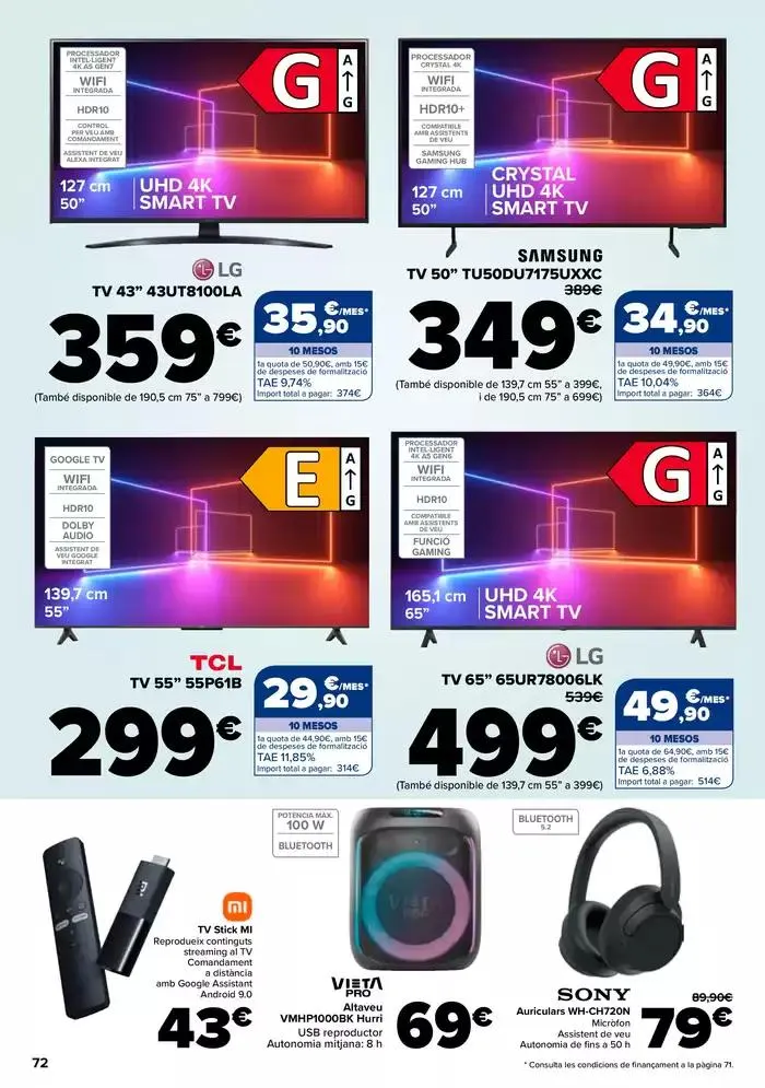 Catálogo de 50% QUE VUELVE + 3x2 10 de abril al 21 de abril 2025 - Página 72