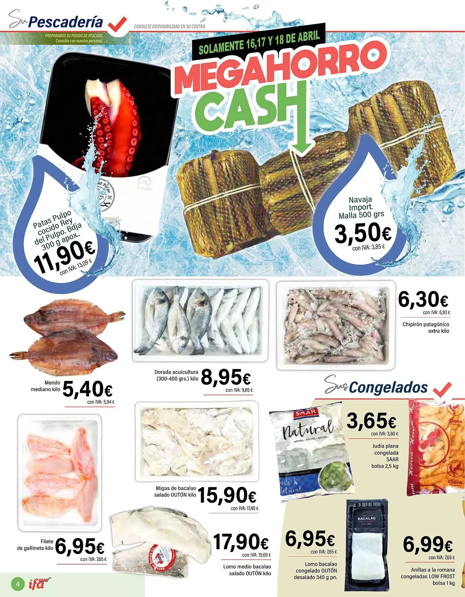 Catálogo de Folleto Cash Ifa 15 de abril al 28 de abril 2026 - Página 4