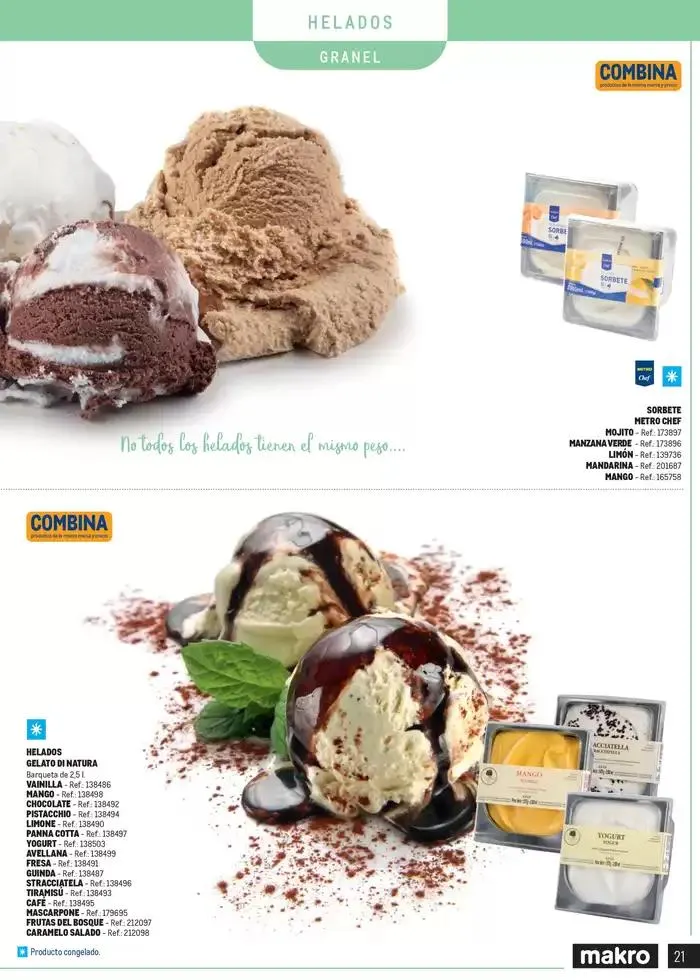 Catálogo de Especial Postres Canarias 4 de marzo al 31 de diciembre 2025 - Página 21