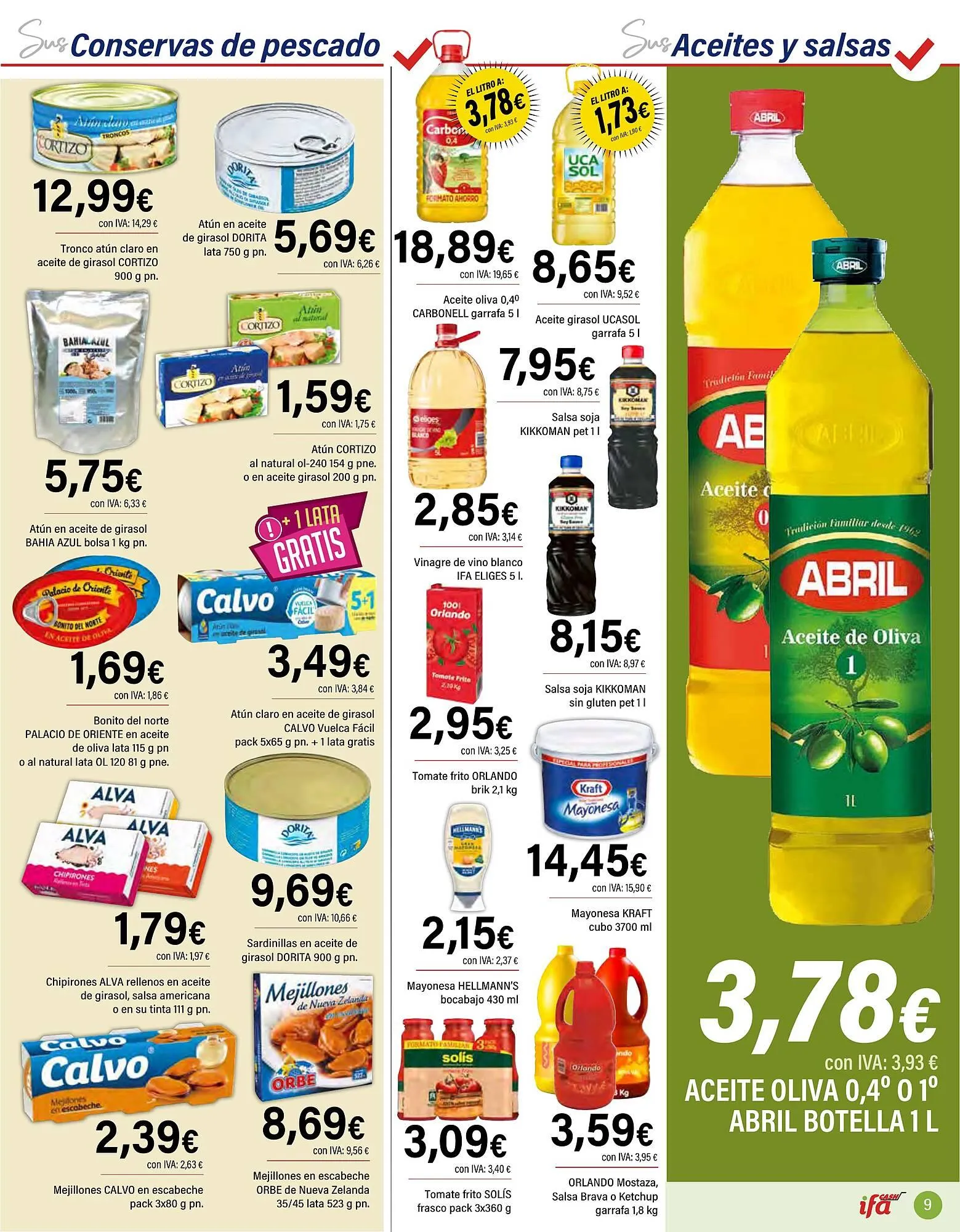 Catálogo de Folleto Cash Ifa 29 de octubre al 11 de noviembre 2025 - Página 9