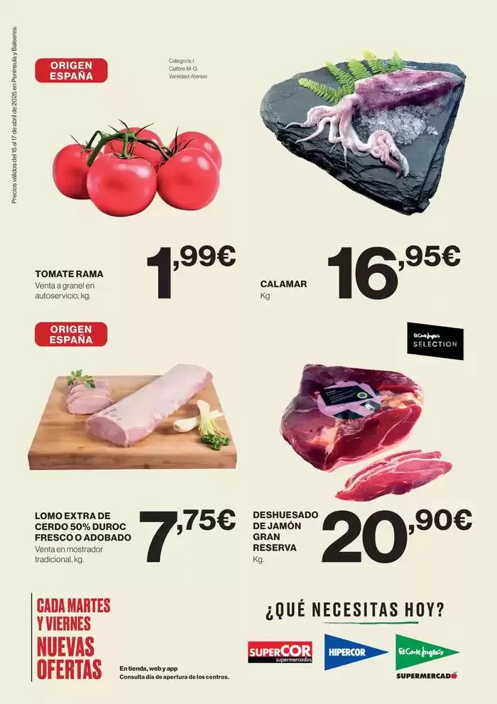 Catálogo de Precios válidos del 15 al 17 de abril de 2025 en Península y Baleares 15 de abril al 17 de abril 2025 - Página 2