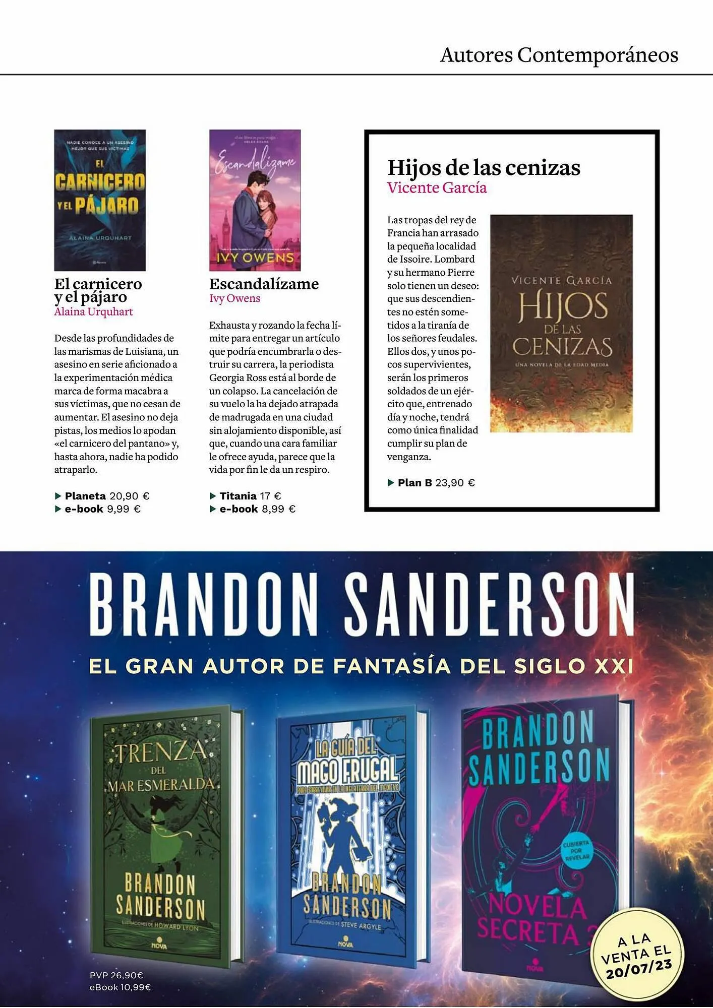 Catálogo de Folleto Casa del Libro 5 de julio al 31 de julio 2023 - Página 11