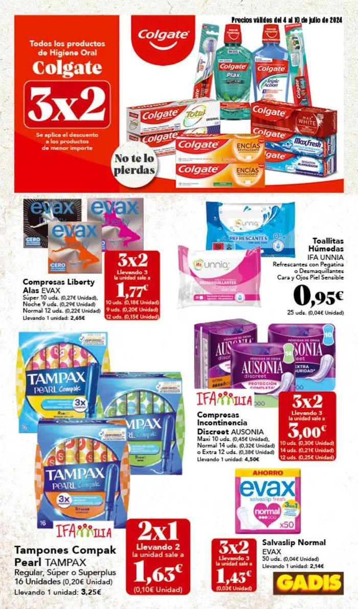Catálogo de Precios válidos del 4 al 10 de julio de 2024 para los Gadis de Castilla y León 4 de julio al 10 de julio 2024 - Página 43