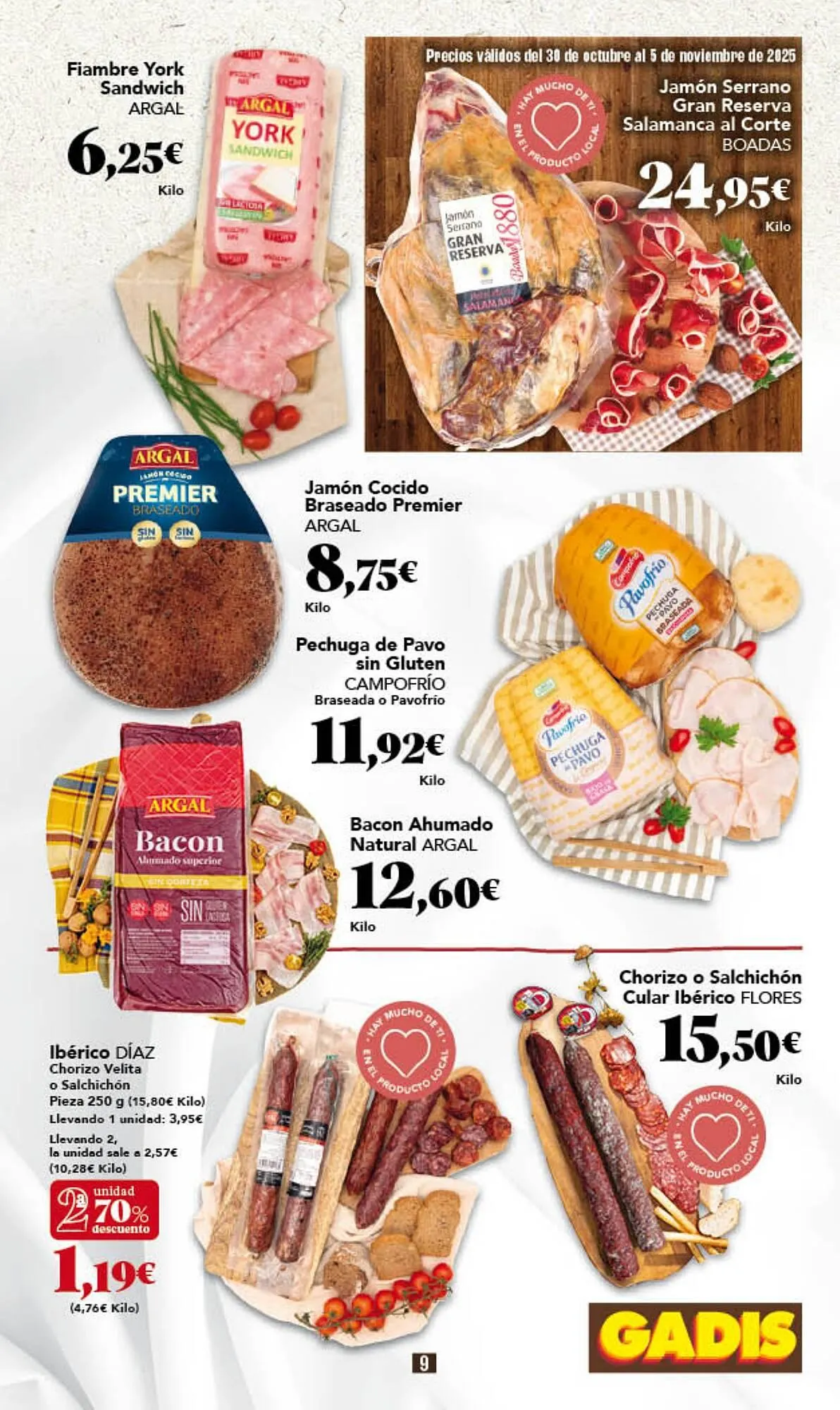 Catálogo de Folleto Gadis 30 de octubre al 5 de noviembre 2025 - Página 9