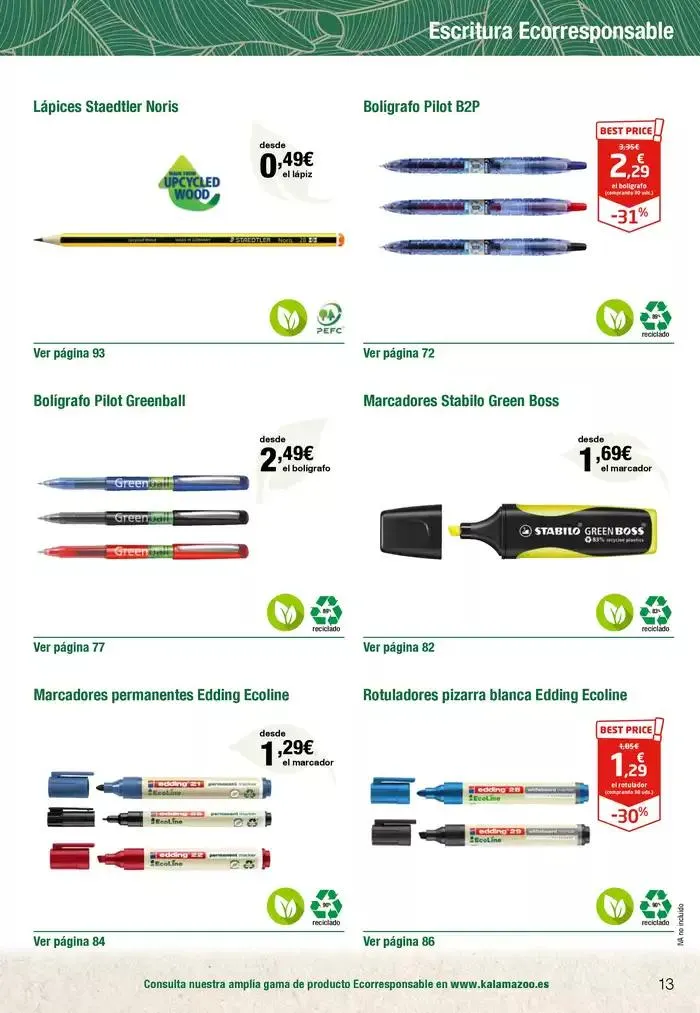 Catálogo de Staples Kalamazoo Catálogo General 9 de enero al 30 de septiembre 2025 - Página 13