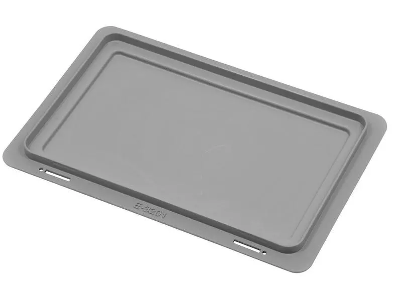 METRO Professional Tapa para eurocontenedor, polipropileno (PP), 30 x 20 cm, gris