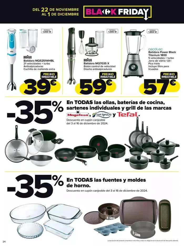 Catálogo de Black Friday 22 de noviembre al 1 de diciembre 2024 - Página 24