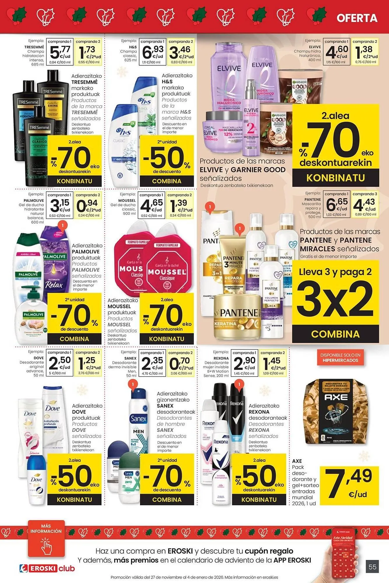 Catálogo de Folleto Eroski 18 de diciembre al 31 de diciembre 2025 - Página 55