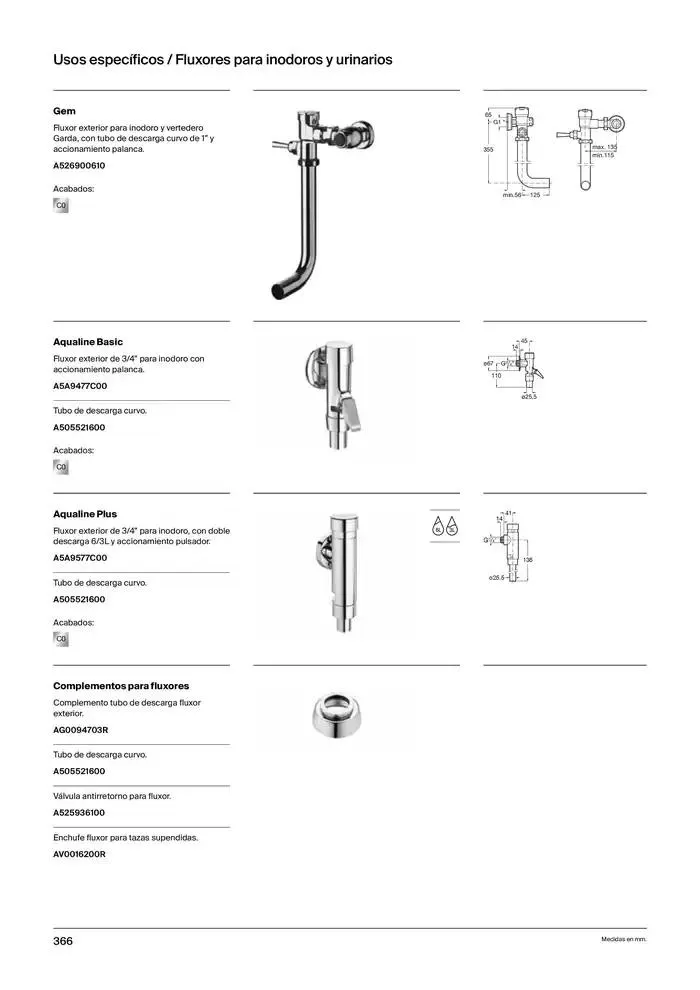 Catálogo de Colecciones de Baño, Muebles y Accesorios 9 de enero al 31 de diciembre 2025 - Página 368