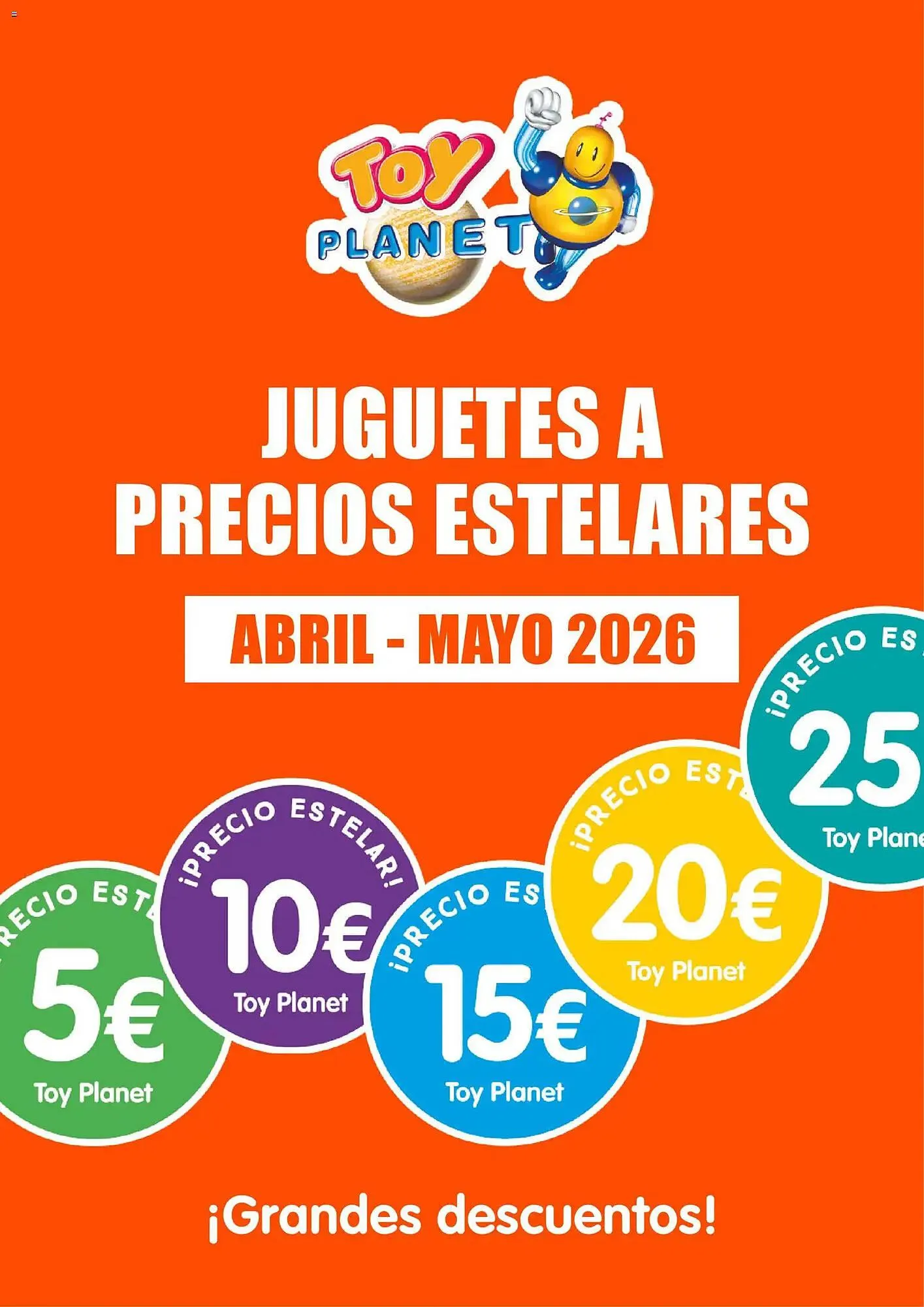 Catálogo de Catálogo Toy Planet 22 de abril al 12 de mayo 2026 - Página 1