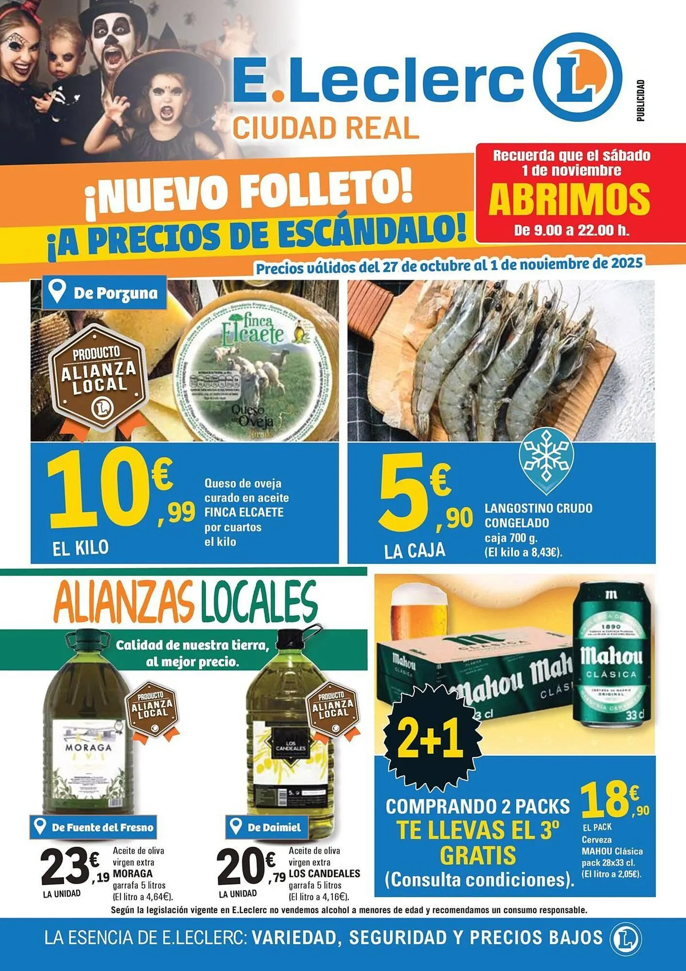 Catálogo de Catálogo E.Leclerc 30 de octubre al 1 de noviembre 2025 - Página 1