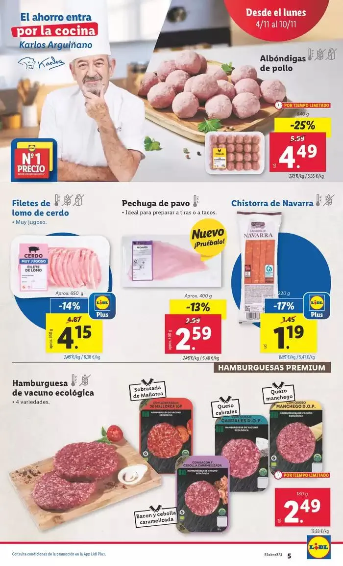 Catálogo de № 1 PRECIO 4 de noviembre al 10 de noviembre 2024 - Página 5