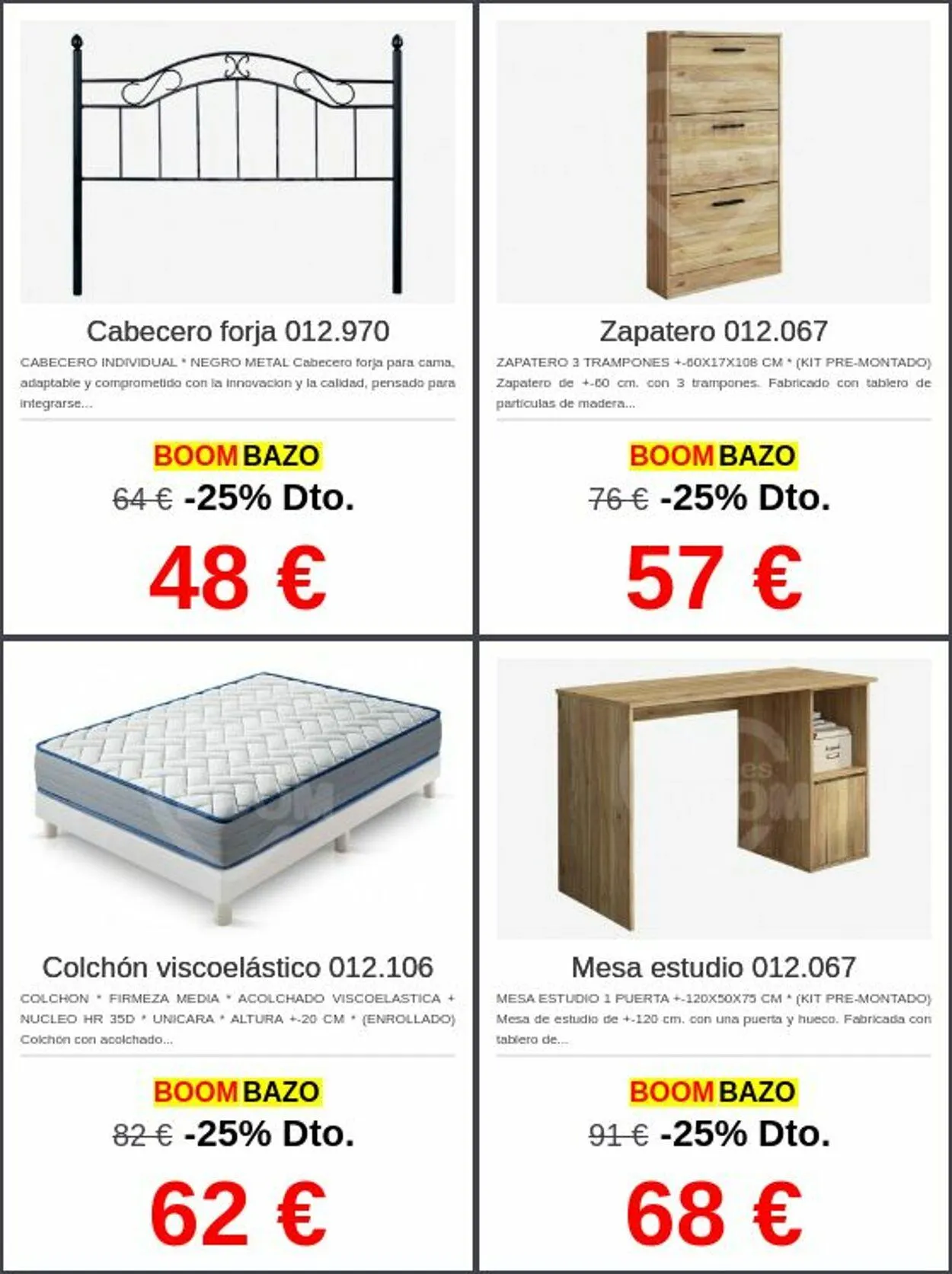 Catálogo de Muebles BOOM Oferta actual 10 de noviembre al 19 de noviembre 2025 - Página 2