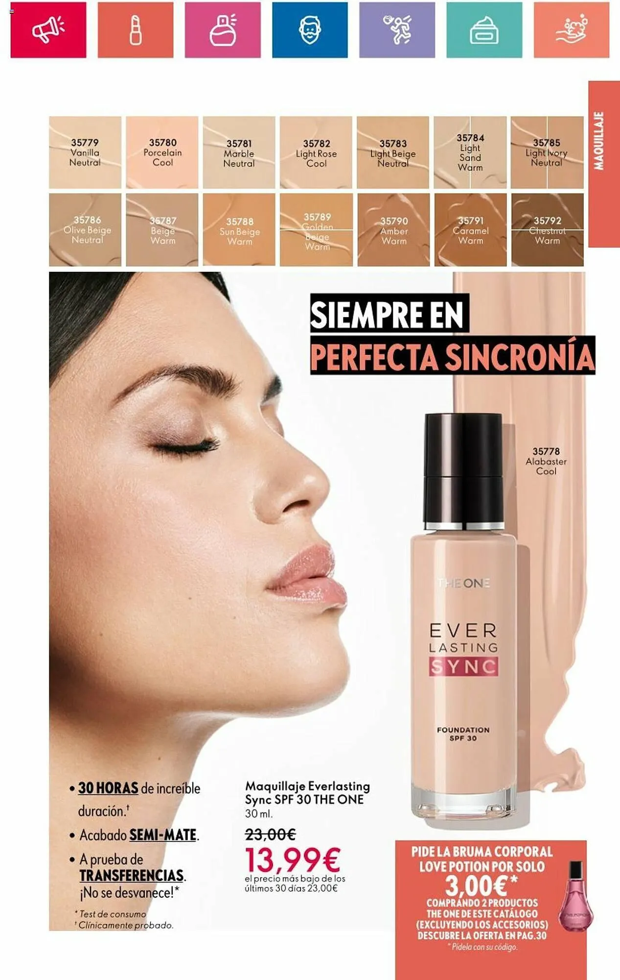 Catálogo de Folleto Oriflame 7 de mayo al 27 de mayo 2024 - Página 33