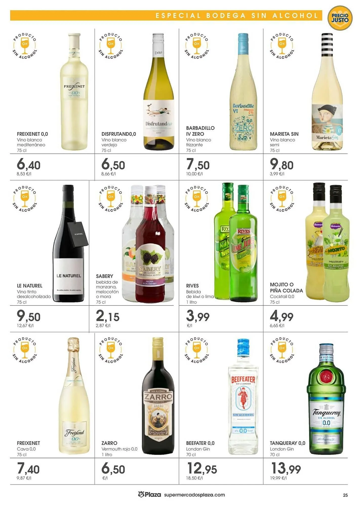 Catálogo de Folleto Supermercados Plaza 11 de julio al 30 de julio 2025 - Página 25