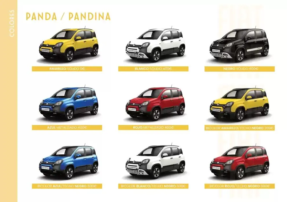 Catálogo de Fiat Panda / Pandina 6 de marzo al 31 de agosto 2025 - Página 9
