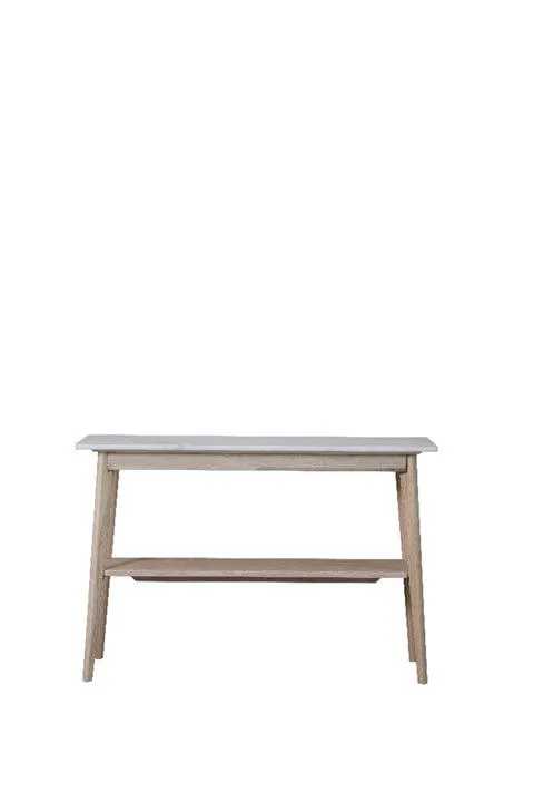 Ellie console H80xW35xL120 cm. White wash