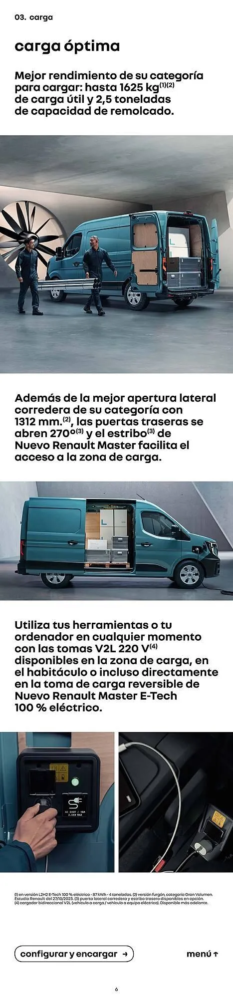 Catálogo de Folleto Renault Master E-Tech 19 de julio al 19 de julio 2025 - Página 6