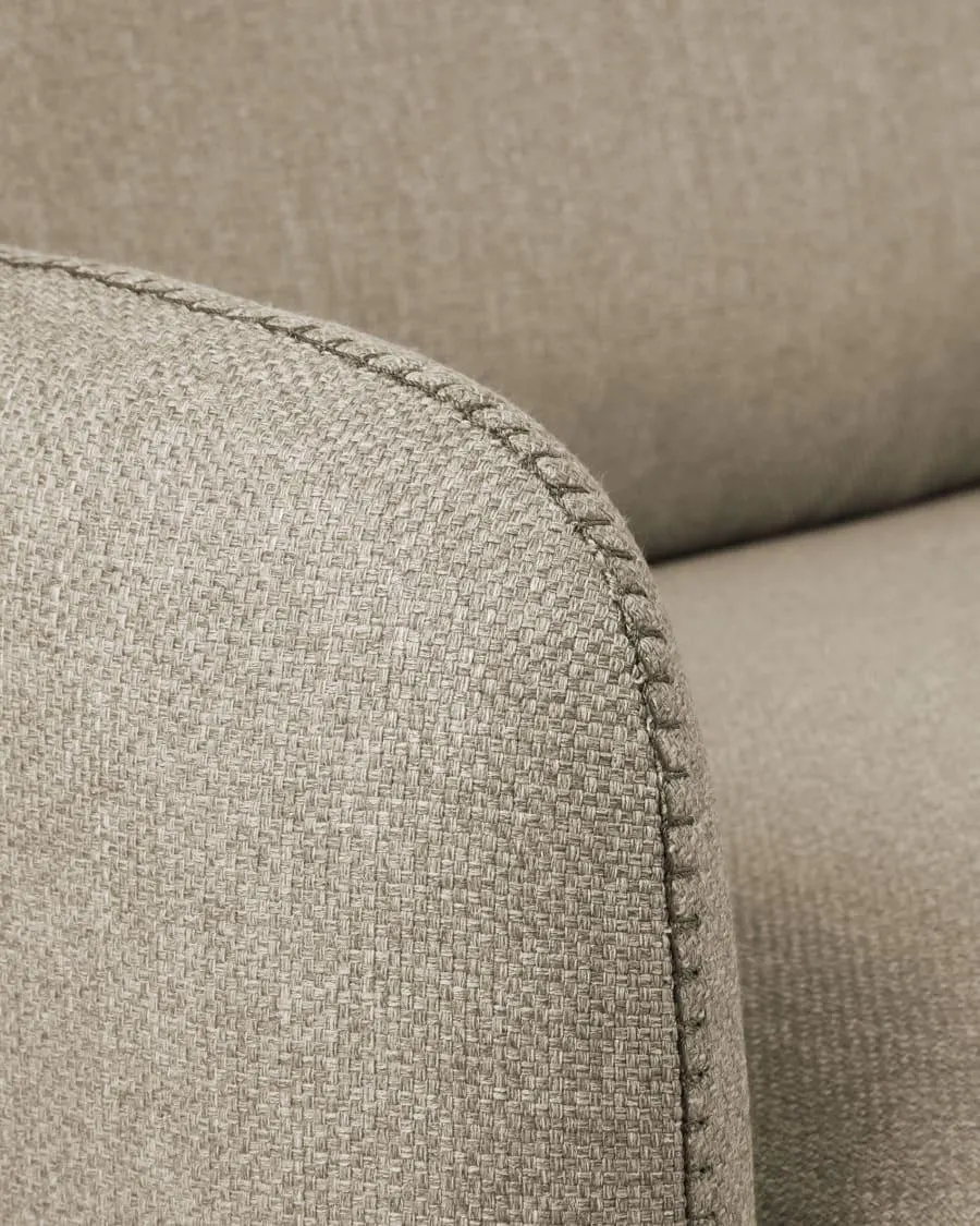 Sofá cama Kymoon 2 plazas visco chrono beige 160 cm