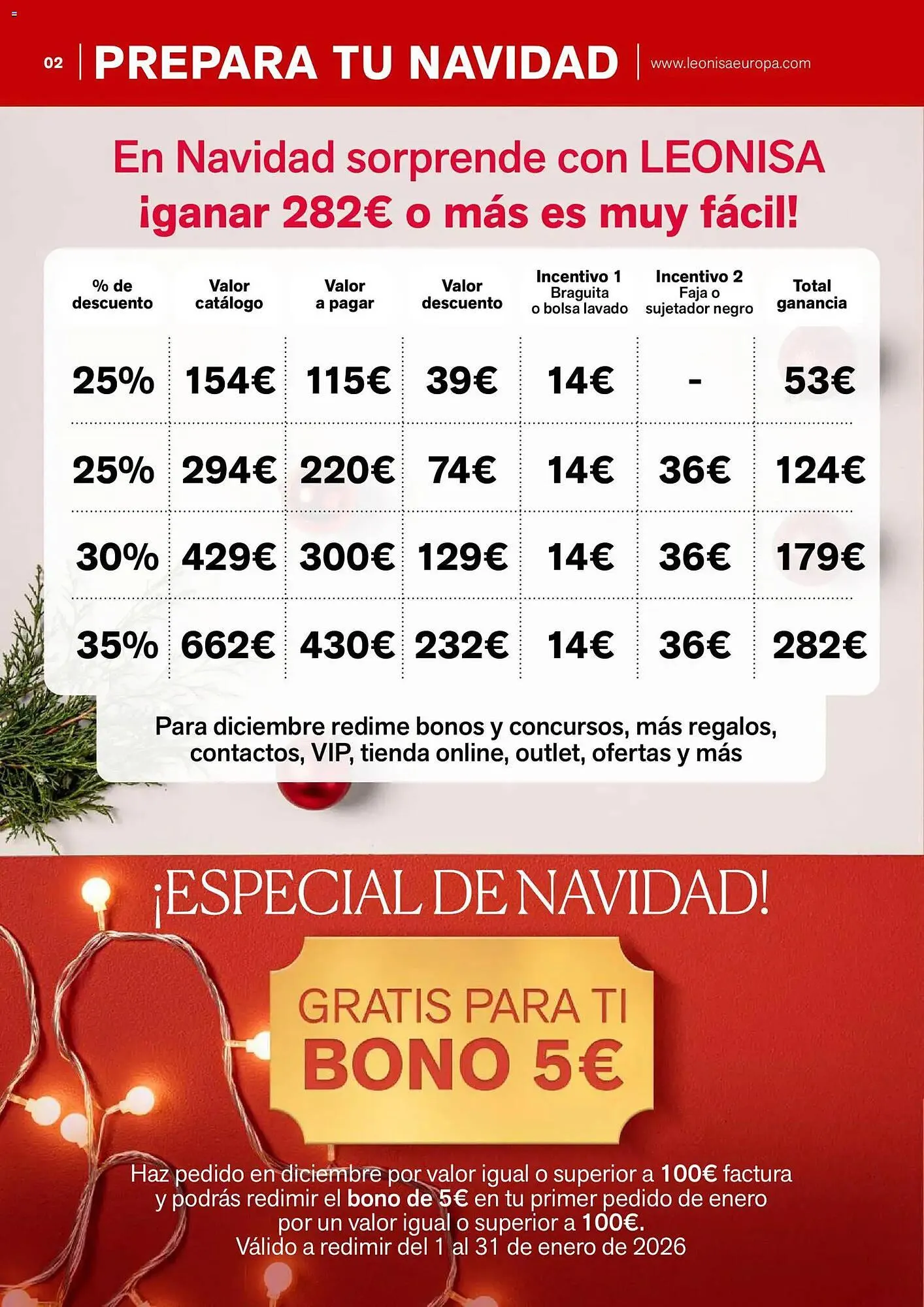 Catálogo de Catálogo Leonisa 1 de diciembre al 31 de diciembre 2025 - Página 2