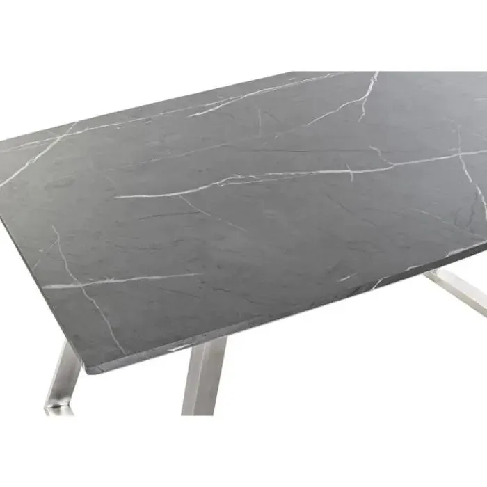 Mesa de Comedor Superficie de MDF y Patas de Acero MB-193559