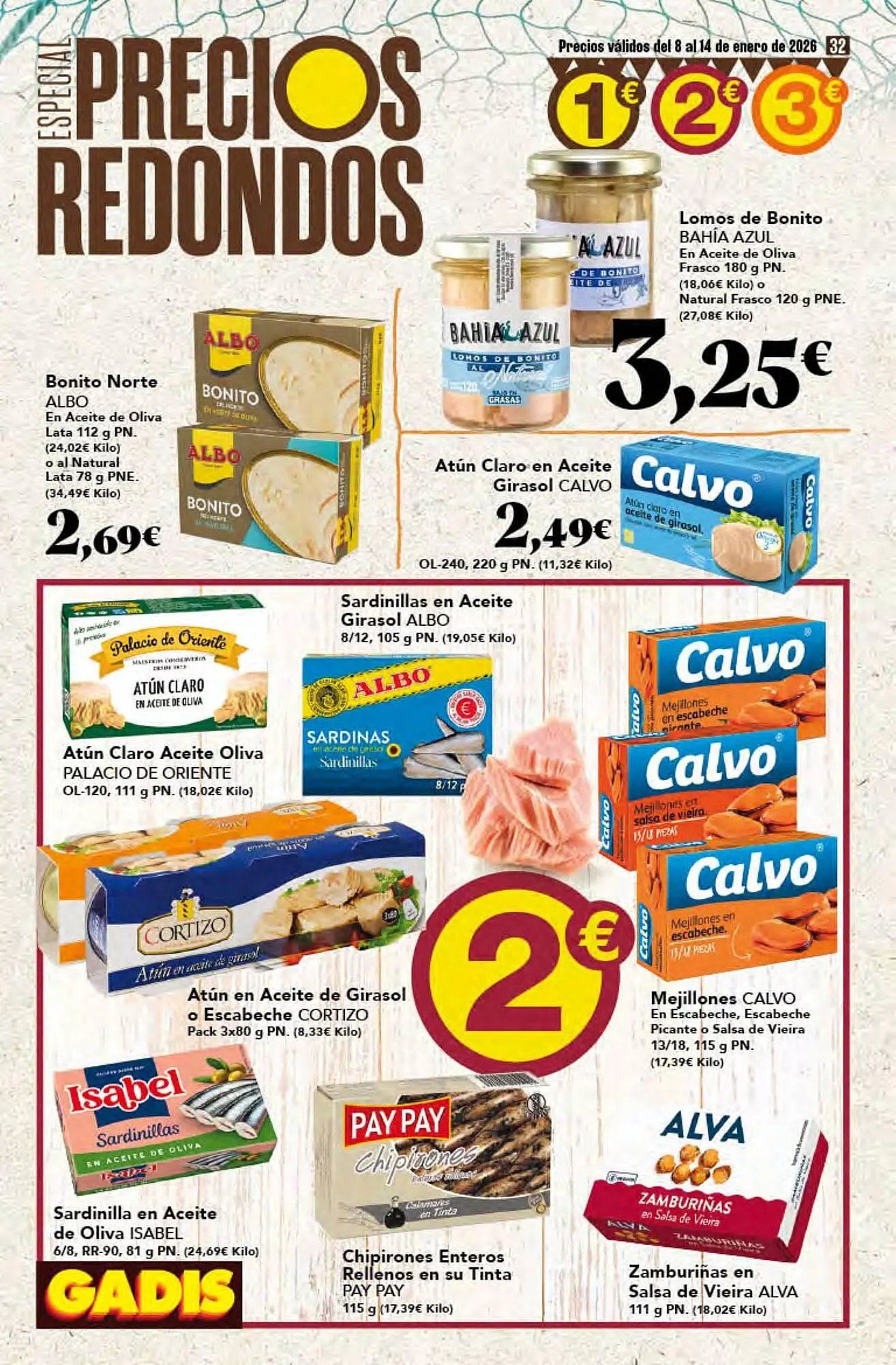 Catálogo de Folleto Gadis 8 de enero al 14 de enero 2026 - Página 32