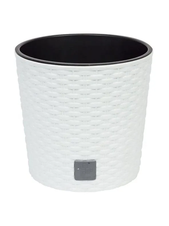 Maceta redonda Rato con cubilete para plantar